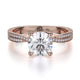 MICHAEL M Engagement Rings 18K Rose Gold Love R694-1 R694-1RG