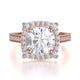 Michael M Prong Round Engagement Ring