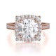 Michael M Prong Round Engagement Ring