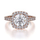 MICHAEL M Engagement Rings 18K Rose Gold Monaco R615-1.5 R615-1.5RG