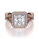 MICHAEL M Engagement Rings 18K Rose Gold Monaco R635-2 R635-2RG