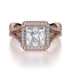 MICHAEL M Engagement Rings 18K Rose Gold Monaco R635-2 R635-2RG