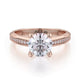 MICHAEL M Engagement Rings 18K Rose Gold Monaco R650-1 R650-1RG