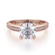 MICHAEL M Engagement Rings 18K Rose Gold Monaco R650-1 R650-1RG