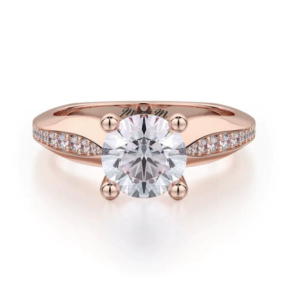 MICHAEL M Engagement Rings 18K Rose Gold Monaco R651-1 R651-1RG