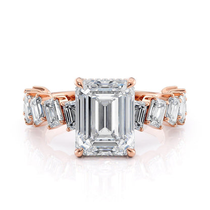 MICHAEL M Engagement Rings 18K Rose Gold Montage R825-3