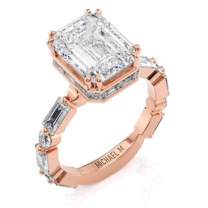 MICHAEL M Engagement Rings 18K Rose Gold Montage R830-3