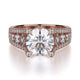 MICHAEL M Engagement Rings 18K Rose Gold Stella R306-2 R306-2RG