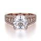 MICHAEL M Engagement Rings 18K Rose Gold Stella R306S-1.5 R306S-1.5