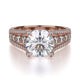 MICHAEL M Engagement Rings 18K Rose Gold Stella R306S-1.5 R306S-1.5