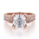 MICHAEL M Engagement Rings 18K Rose Gold Stella R399-2 R399-2RG