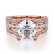 MICHAEL M Engagement Rings 18K Rose Gold Stella R410-2 R410-2RG