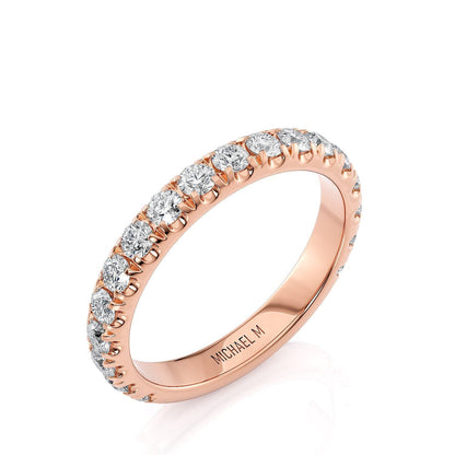 MICHAEL M Engagement Rings 18K Rose Gold Wedding Band R731B