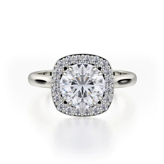 MICHAEL M Engagement Rings 18K White Gold Bold R721-1.5 R721-1.5WG