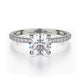 MICHAEL M Engagement Rings 18K White Gold Crown R706-1 R706-1WG