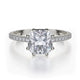 MICHAEL M Engagement Rings 18K White Gold Crown R712-1.5 R712-1.5WG