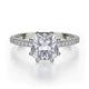 MICHAEL M Engagement Rings 18K White Gold Crown R712-1.5 R712-1.5WG