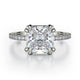MICHAEL M Engagement Rings 18K White Gold Crown R715-2P R715-2PWG