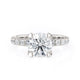 MICHAEL M Engagement Rings 18K White Gold Crown R716-2 R716-2WG