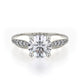 MICHAEL M Engagement Rings 18K White Gold Crown R733-1.5 R733-1.5WG