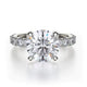 MICHAEL M Engagement Rings 18K White Gold CROWN R736-3 R736-3WG