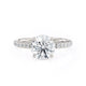 MICHAEL M Engagement Rings 18K White Gold Crown R742-1.5