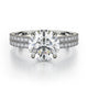MICHAEL M Engagement Rings 18K White Gold Crown R747-2 R747-2WG