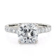 MICHAEL M Engagement Rings 18K White Gold Crown R780-2