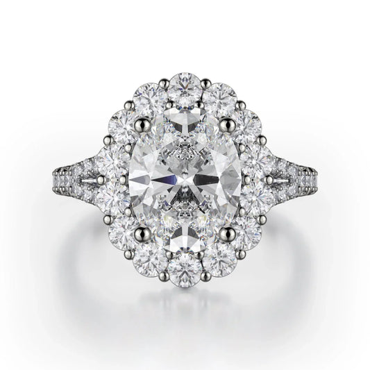 MICHAEL M Engagement Rings 18K White Gold Defined R779-2.5 R779-2.5WG