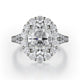 MICHAEL M Engagement Rings 18K White Gold Defined R779-2.5 R779-2.5WG