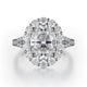 MICHAEL M Engagement Rings 18K White Gold Defined R779-2.5 R779-2.5WG