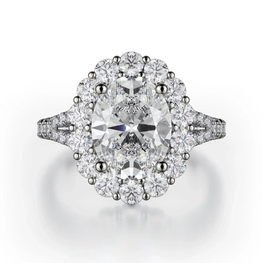 MICHAEL M Engagement Rings 18K White Gold Defined R779-2.5 R779-2.5WG