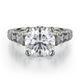 MICHAEL M Engagement Rings 18K White Gold Europa R255-2 R255-2WG