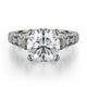 MICHAEL M Engagement Rings 18K White Gold Europa R255-2 R255-2WG