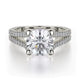 MICHAEL M Engagement Rings 18K White Gold Europa R437-1.5 R437-1.5WG
