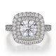MICHAEL M Engagement Rings 18K White Gold Loud R719-1.5 R719-1.5WG