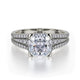 MICHAEL M Engagement Rings 18K White Gold Loud R744-2 R744-2WG