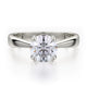 Michael M Solitaire Round Engagement Ring