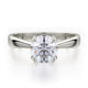 Michael M Solitaire Round Engagement Ring