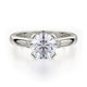 MICHAEL M Engagement Rings 18K White Gold Love R516-1 R516-1WG