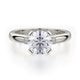 MICHAEL M Engagement Rings 18K White Gold Love R516-1 R516-1WG
