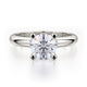 MICHAEL M Engagement Rings 18K White Gold Love R517-1 R517-1WG
