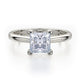 Michael M Solitaire Princess Engagement Ring