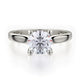 MICHAEL M Engagement Rings 18K White Gold Love R519-1 R519-1WG