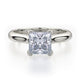 Michael M Solitaire Princess Engagement Ring