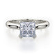 Michael M Solitaire Princess Engagement Ring