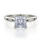 MICHAEL M Engagement Rings 18K White Gold Love R523-1 R523-1WG