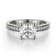 Michael M Round Engagement Ring