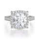 Michael M Prong Round Engagement Ring