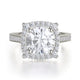 Michael M Prong Round Engagement Ring
